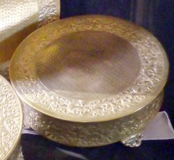 Cake Stand- Gold Plated 16