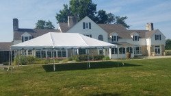 20' x 30' White Frame Tent