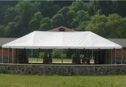 20' x 40' White Frame Tent