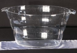 Beverage Tub Oval Acrylic