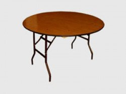 Table Round Wood Top 72